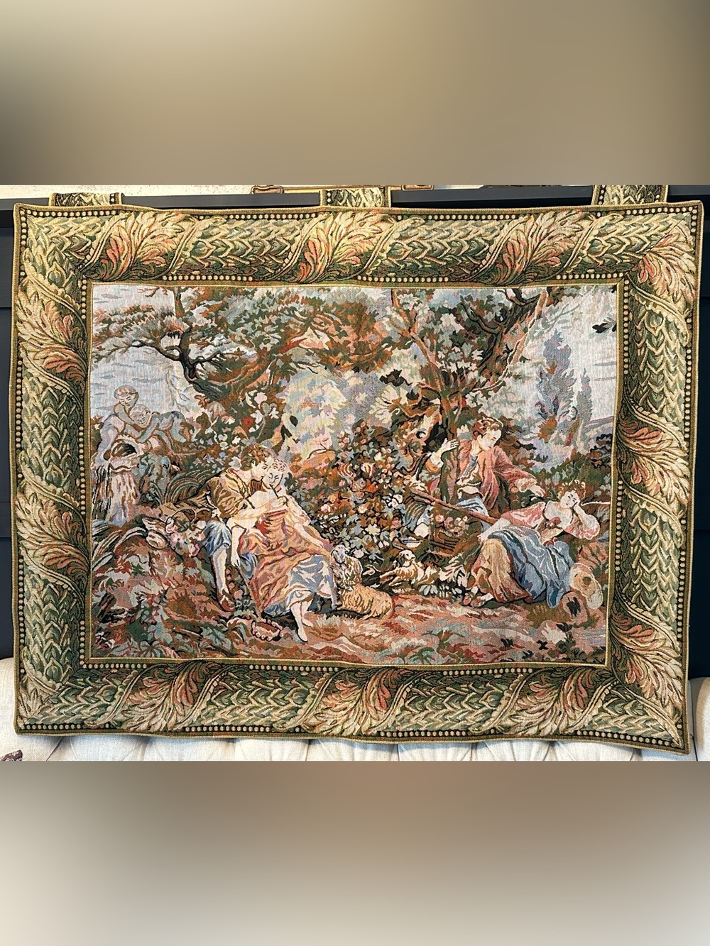 Beautiful Vintage-Style Tapestry Wall Hanging- Moody- Romantic- Victorian